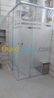 Cabine de douche italienne sur-mesure