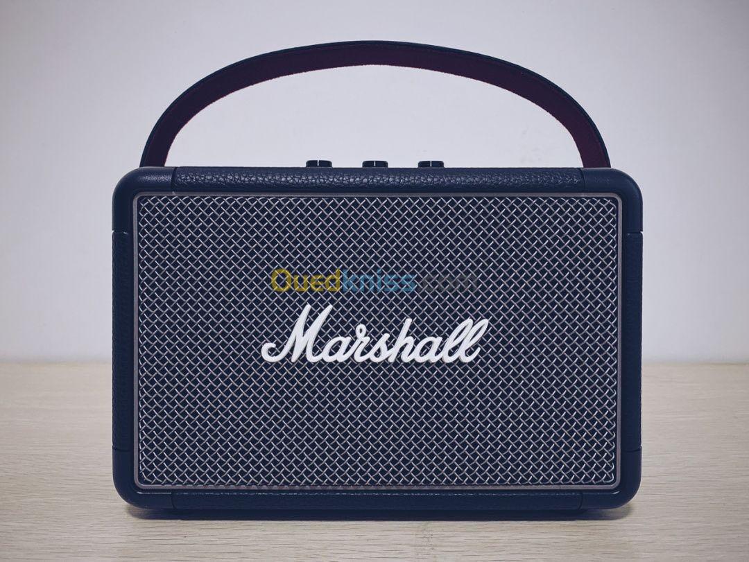 MARSHALL KILBURN II - BLUETOOTH SPEAKER - ÉTANCHE - POWER BASE - Stereo - Black & Brass - 36W - UK