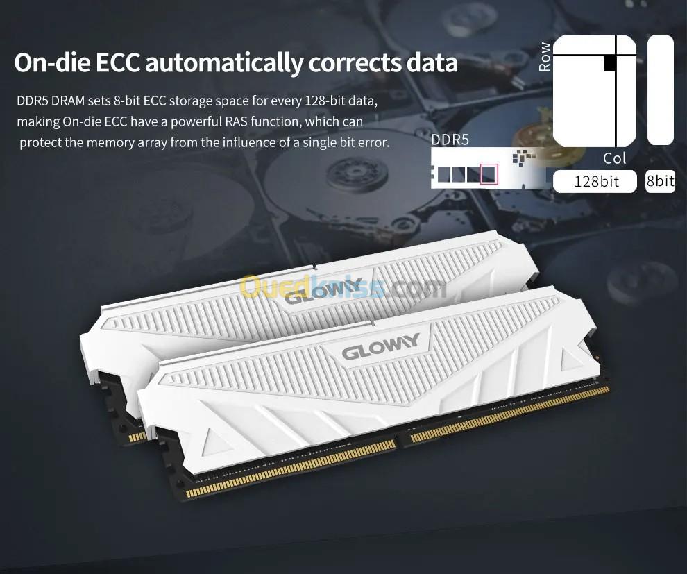 Gloway RAM DDR5 8X2 GB 4800 MHZ CL40