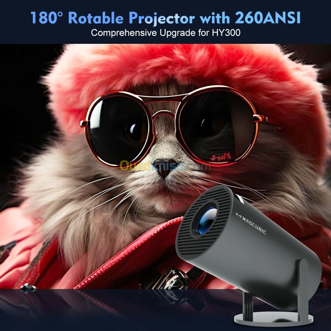 Mini-projecteur 4K Android : Magcubic HY300 Pro