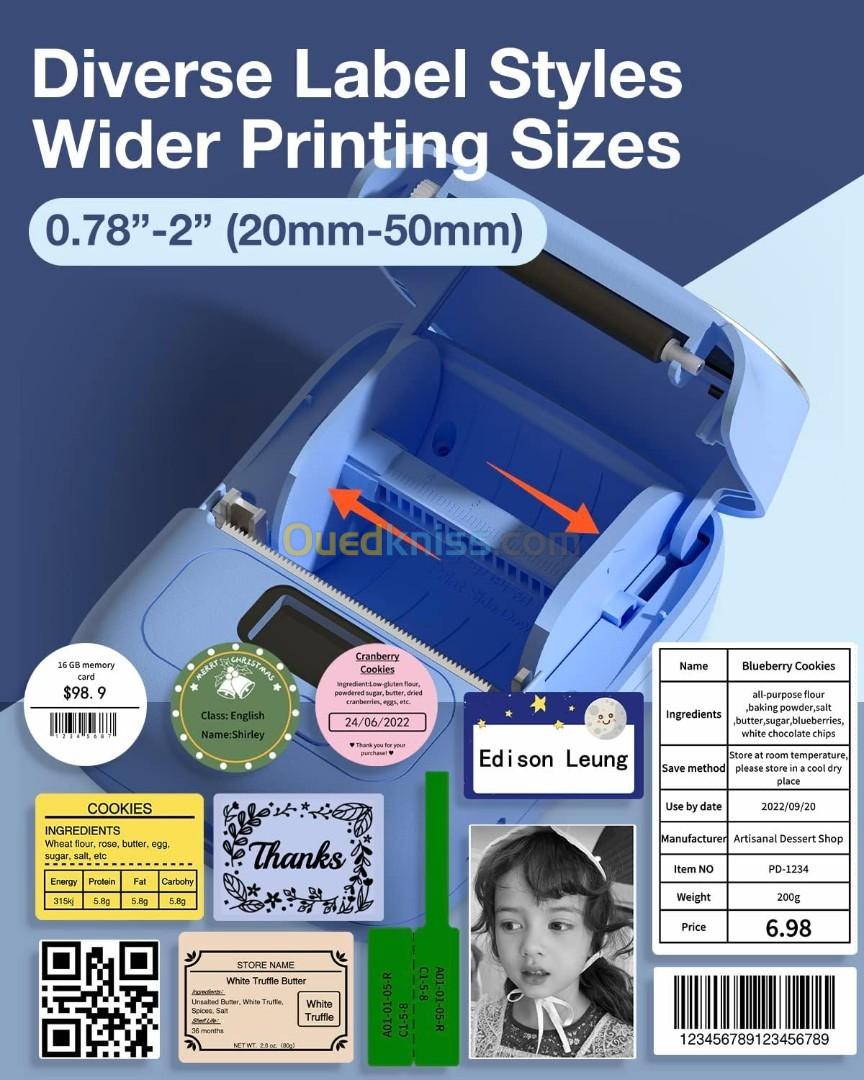 Phomemo M110 Imprimante d'étiquettes