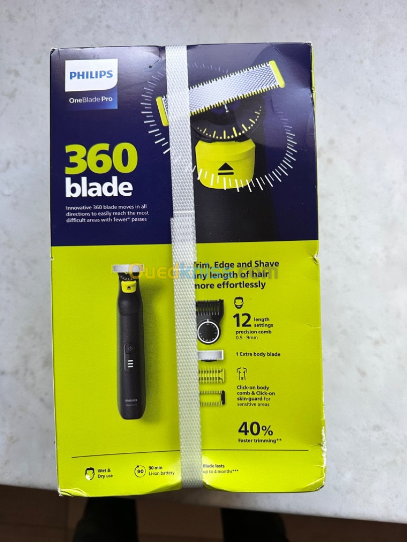 Philips one blade pro edition limité 4 rechange et visage, corp