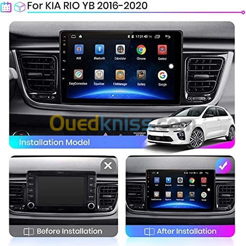 RADIO ANDROID KIA RIO PIKANTO