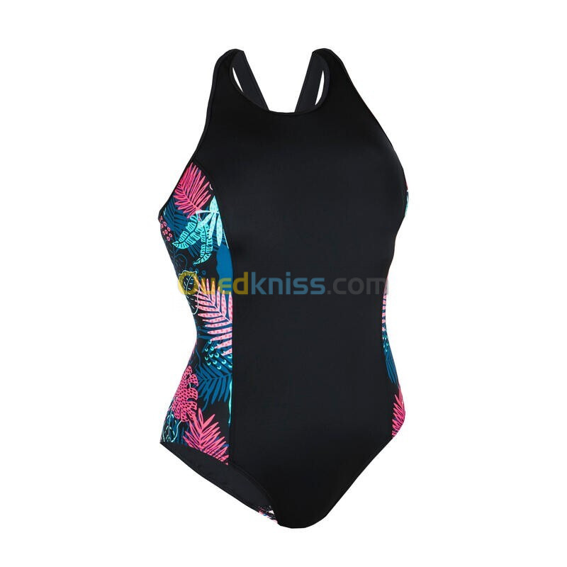 Maillot de Bain 1 Pièce Femme Natation Vega Light Race Marine