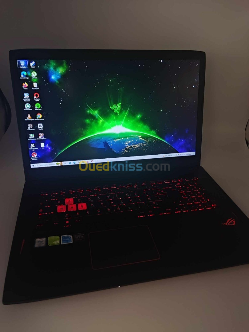 ASUS ROG Strix Gaming Laptop: Core i7-6700HQ, 16GB RAM, NVidia GTX 1060 6GB, 1TB HDD+250SSD