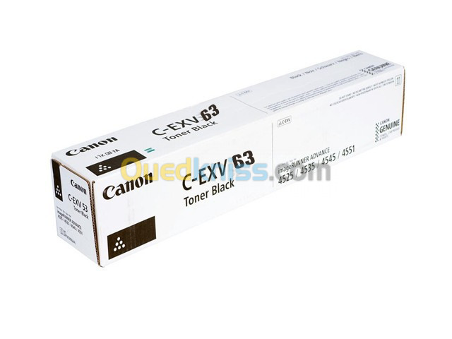 TONER CANON ORIGINAL C-EXV63 LASER 2725 i / 2730 i / 2745 i 