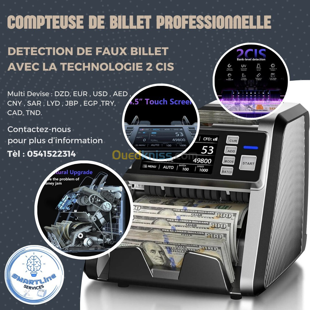 Compteuse de billet