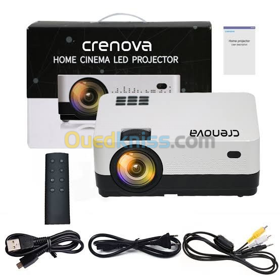 Data show Crenova xpe500 projector hd led recent android 1280*728p 6.1os 4300 lumens