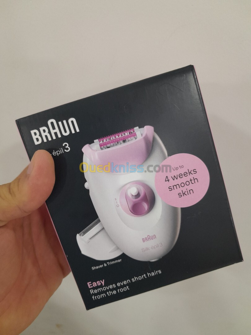 Braun Silk  epil  3 deux tete