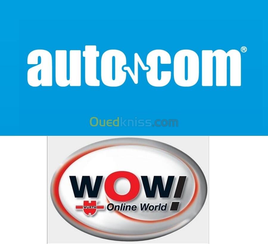 scanneur WoW / autocom bluetooth double carte 