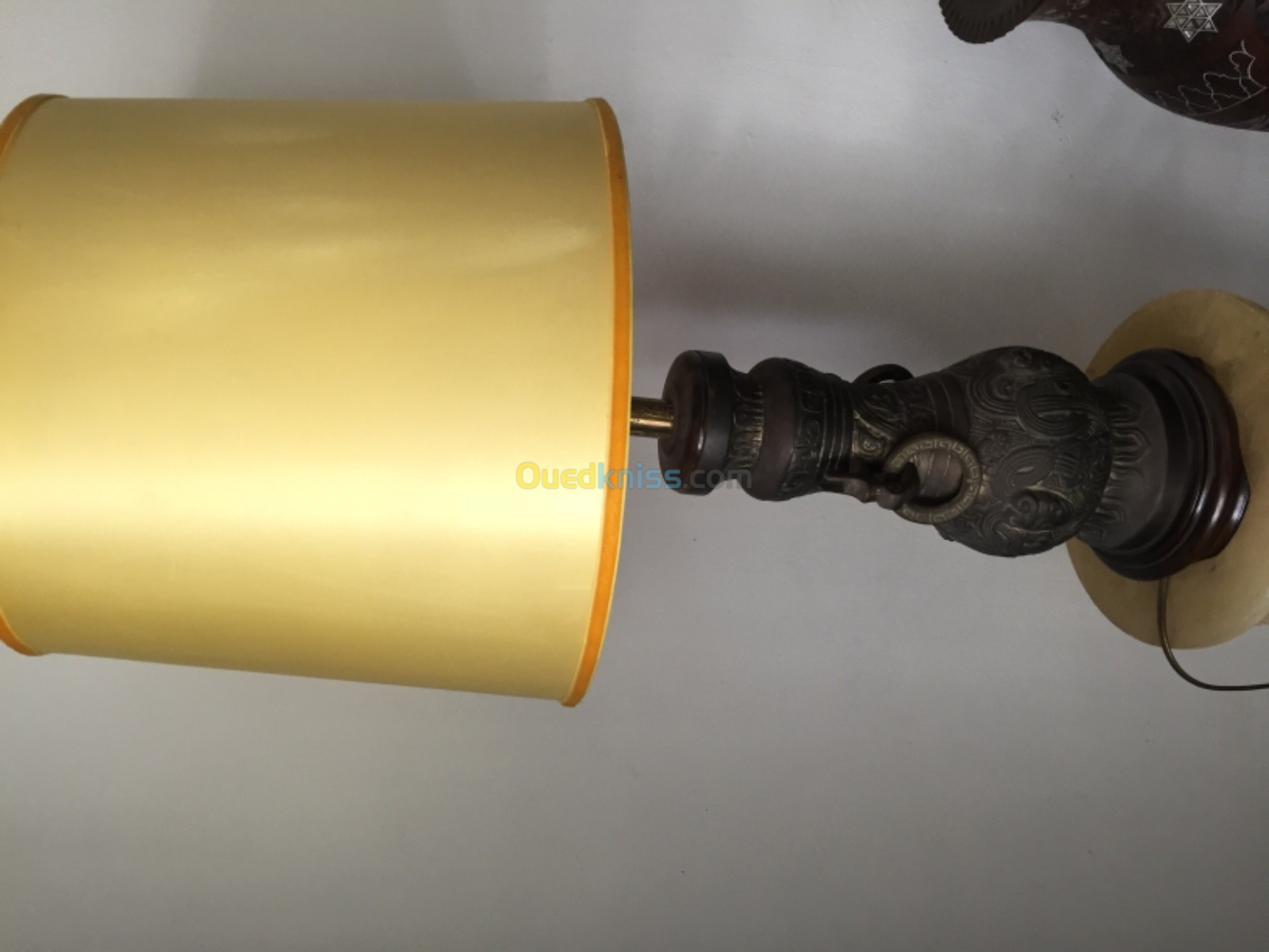 Lampe et vase asiatique 