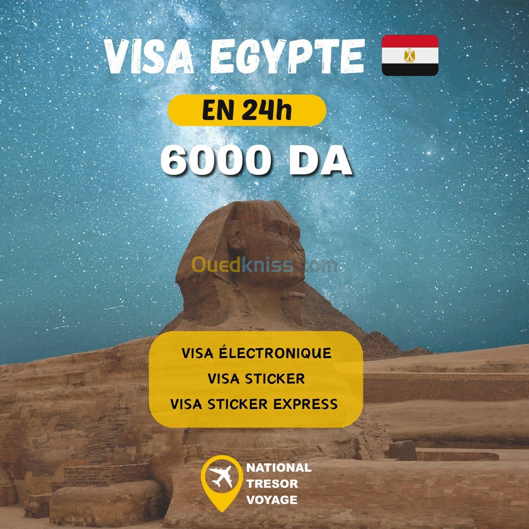 VISA EGYPTE EN 24H 