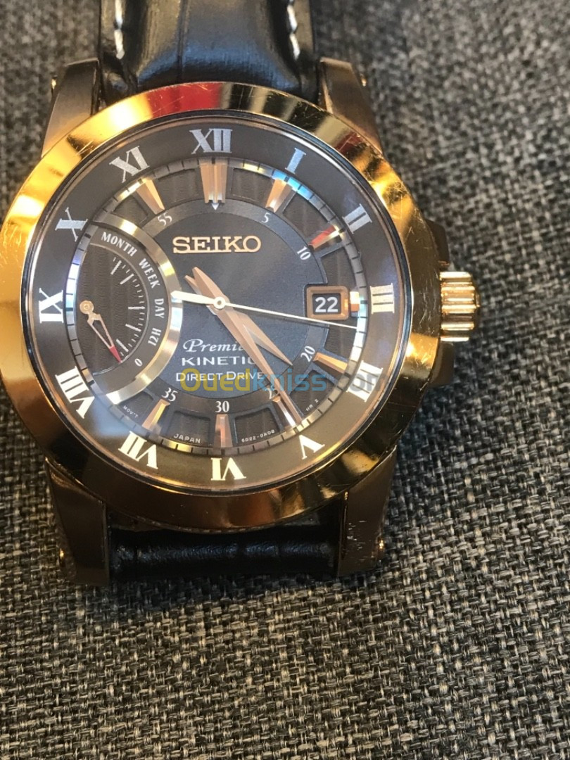 Seiko premier outlet kinetic direct drive