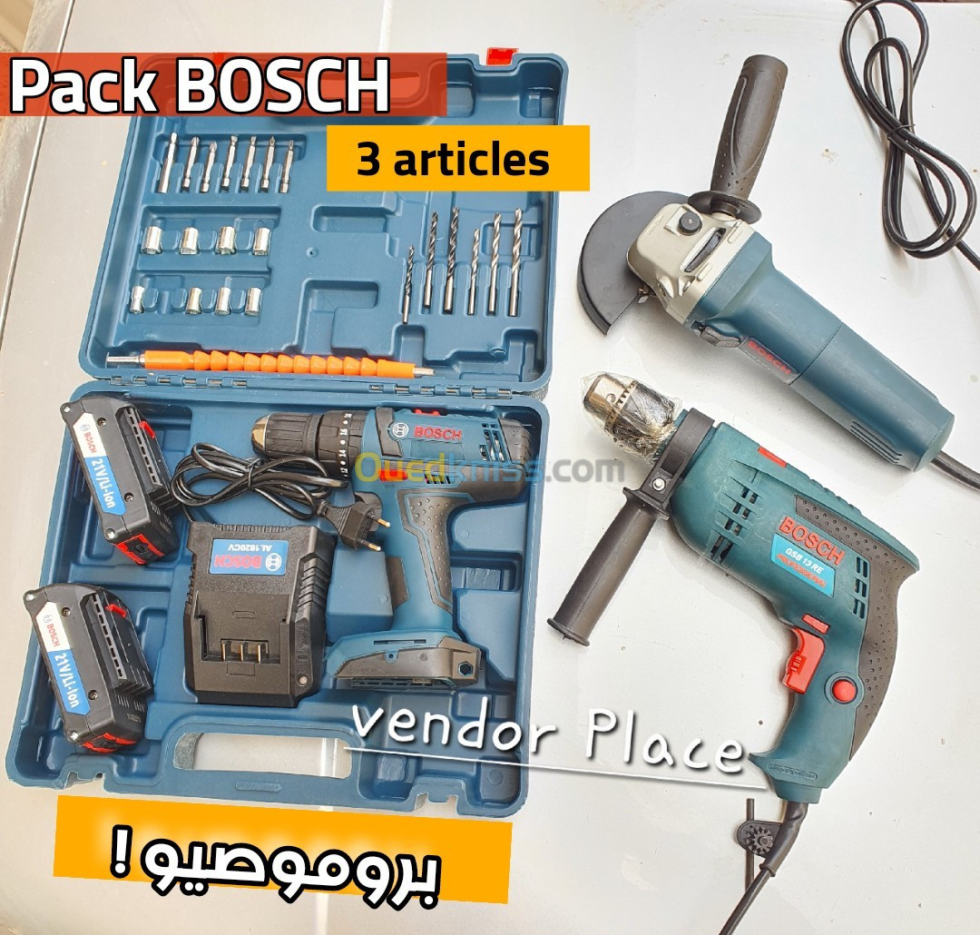 Pack bosch 3 articles