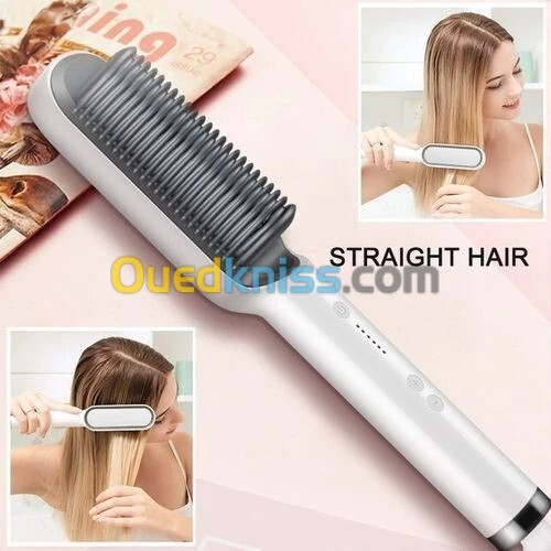 Brosse Chauffante Lissante