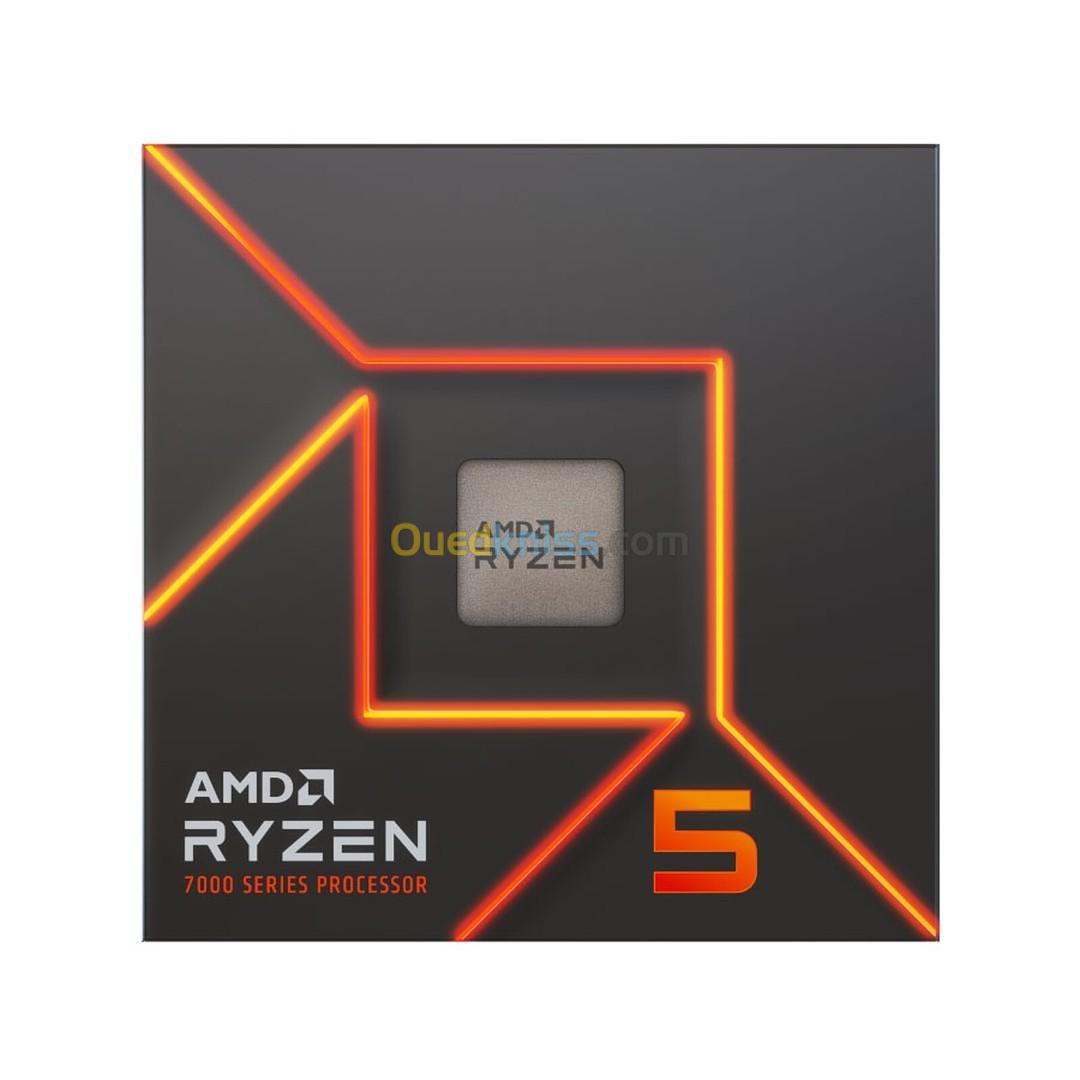 processeur AMD RYZEN 5 7600 (3.8 GHz / 5.1 GHz) BOX