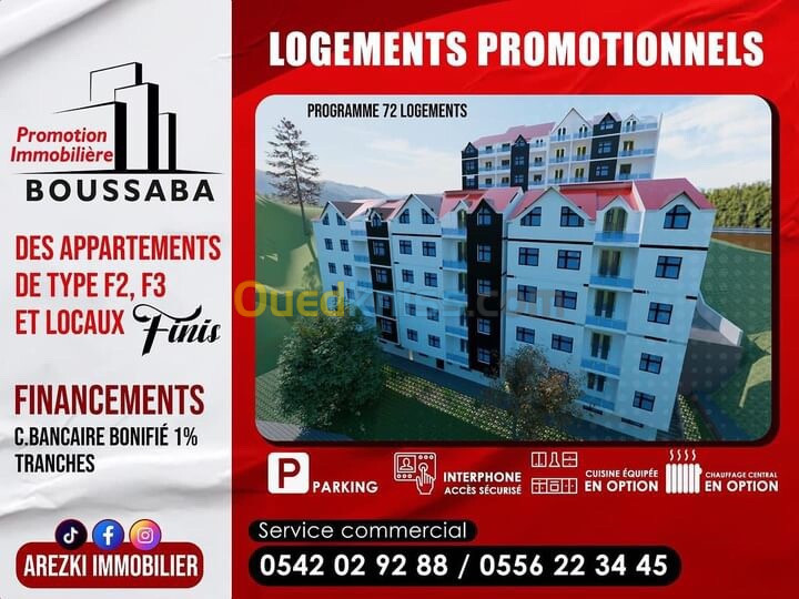 Vente Appartement Tizi Ouzou Iflissen