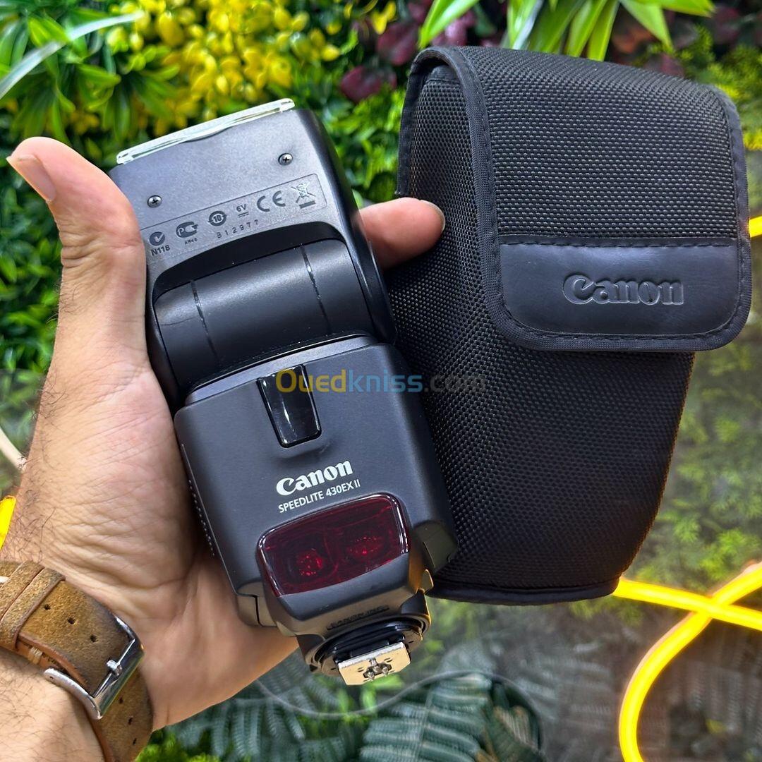 Canon flash 430ex ii en excellent etat comme neuf avec sacouche