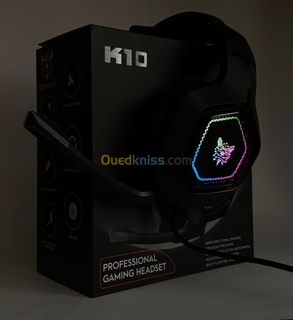 Casque gaming onikuma k10 