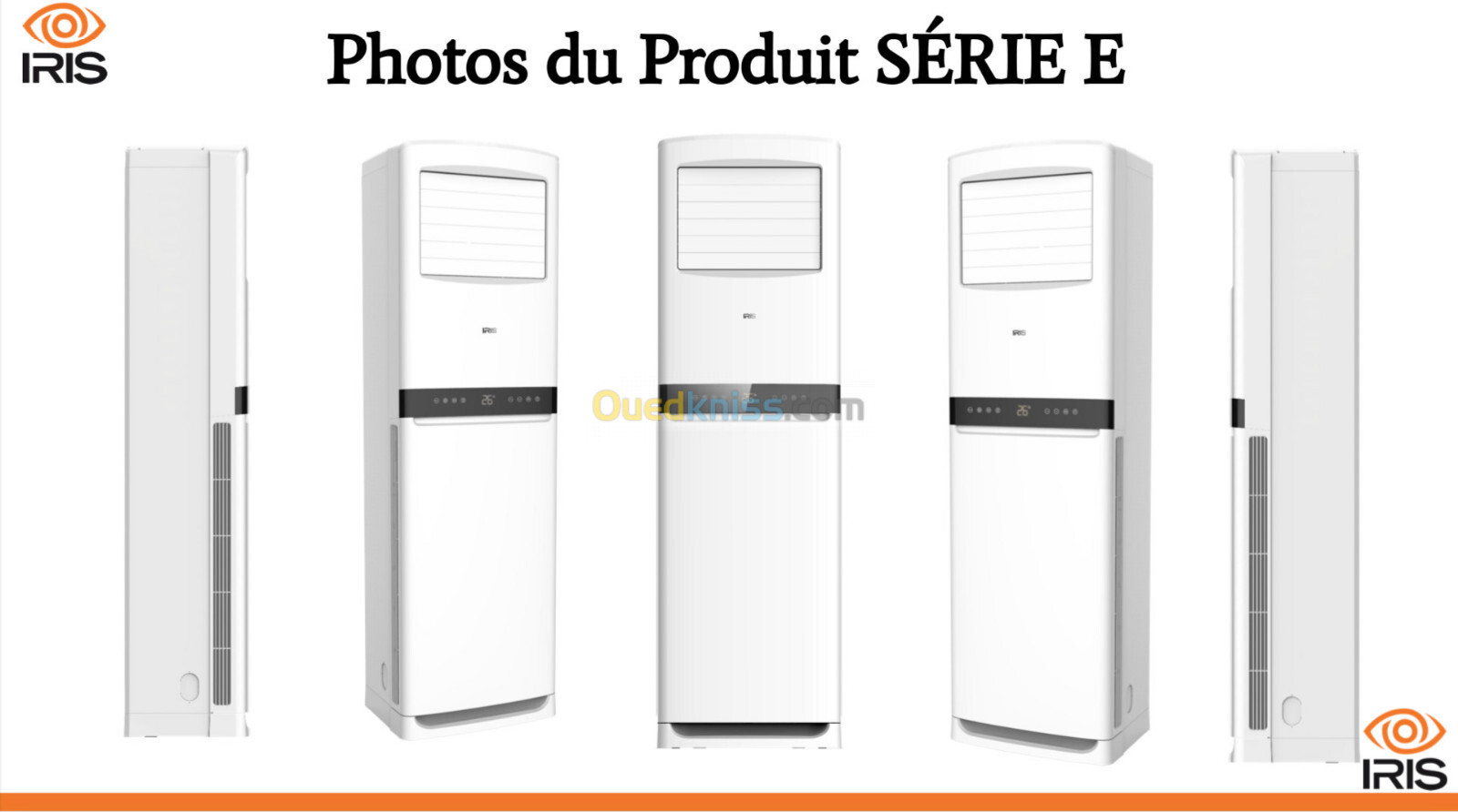 IRIS CLIMATISEUR ARMOIRE SERIE E AIR FLOW 48000 BTU 