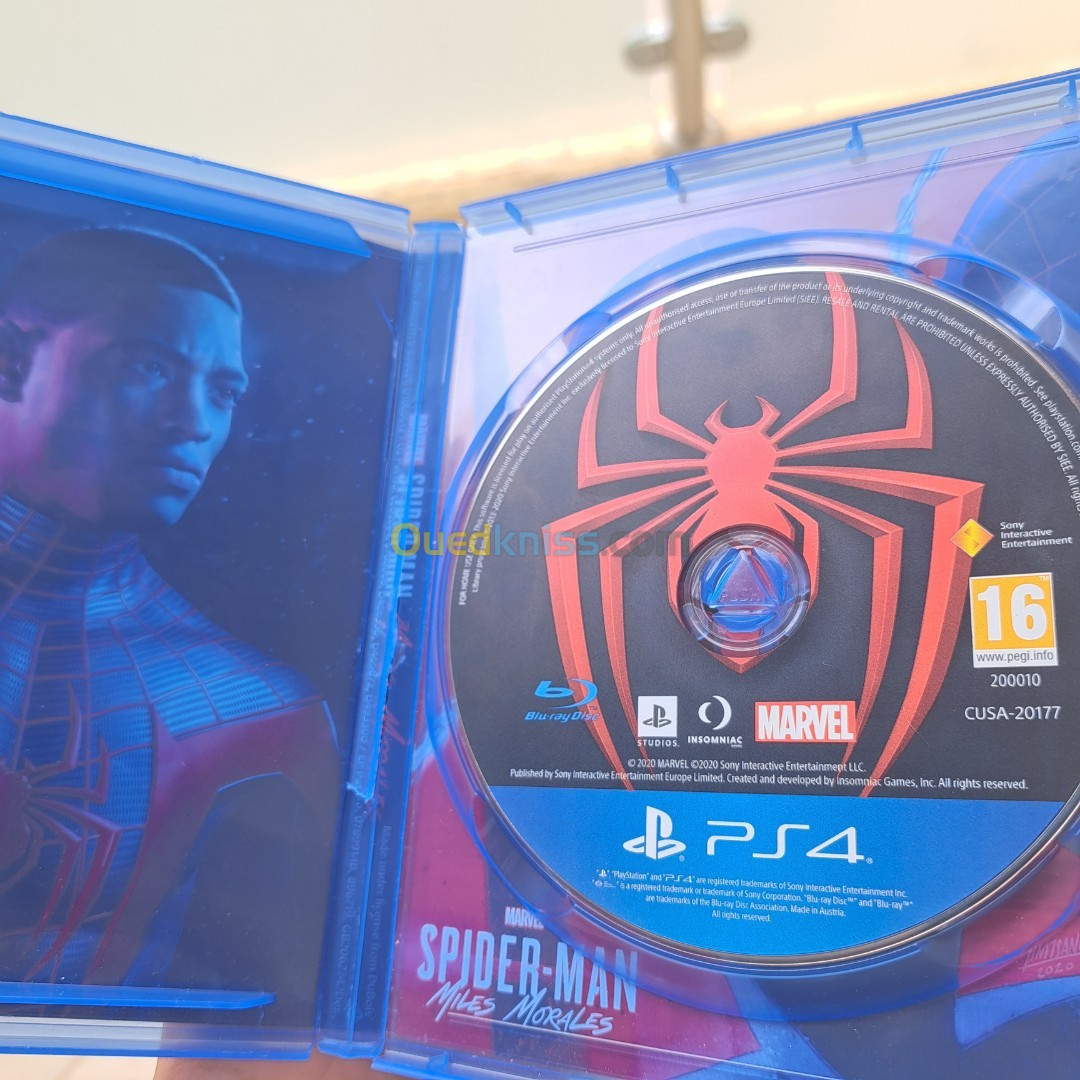 Cd spiderman miles morales