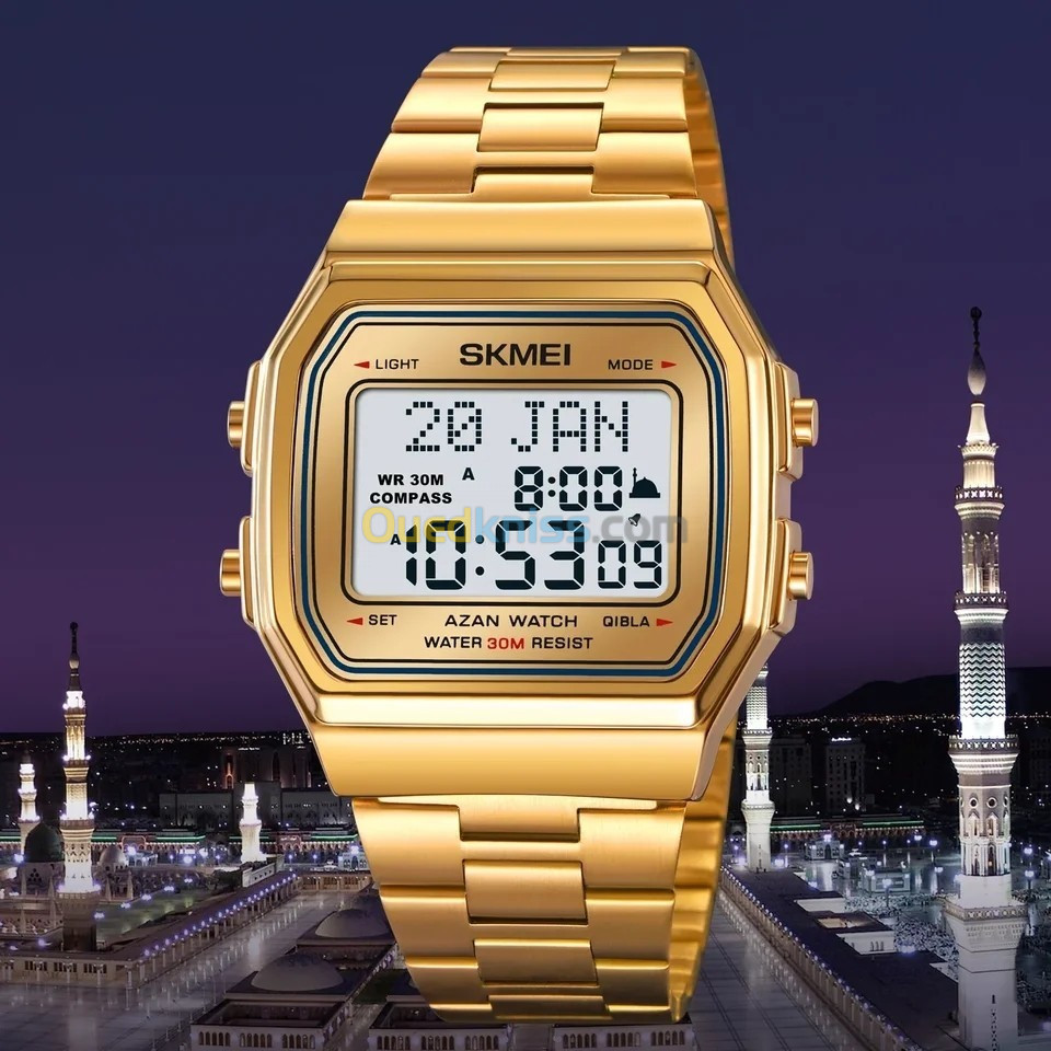 Montre Islamique ساعة يد لاوقات الصلاة