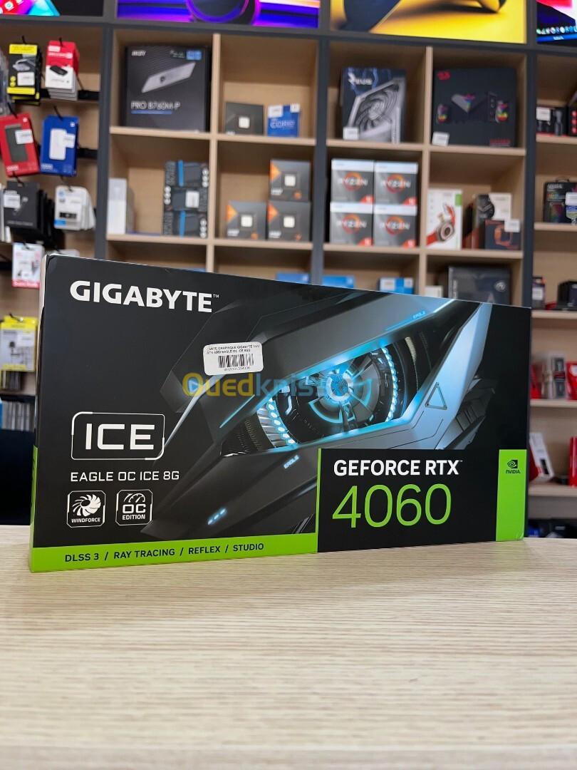 GPU Gigabyte RTX 4060 EAGLE OC ICE 3X 8GB