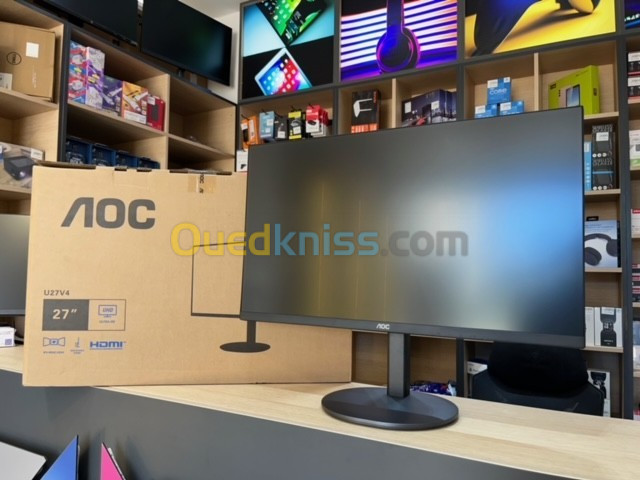 MONITEUR AOC U27V4 27'' 4K HDR IPS AJUSTABLE