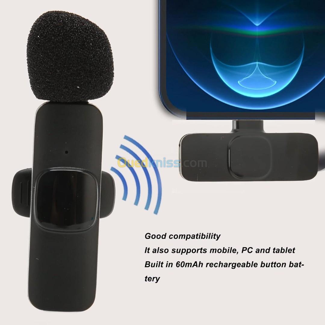 MICROPHONE MIC CRAVATE CICIGLOW K8 TYPE C BLUETOOTH