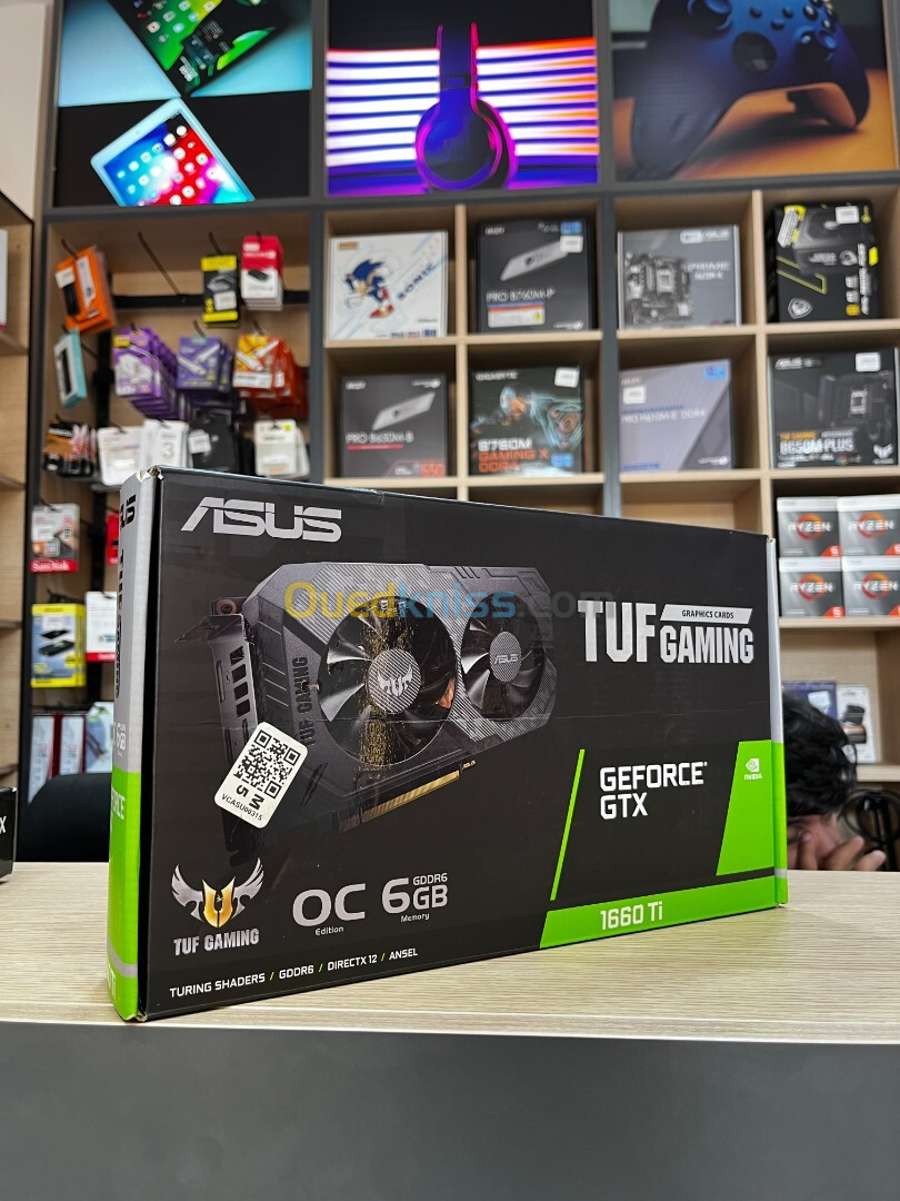 GPU ASUS TUF GAMING GTX 1660TI 6GB