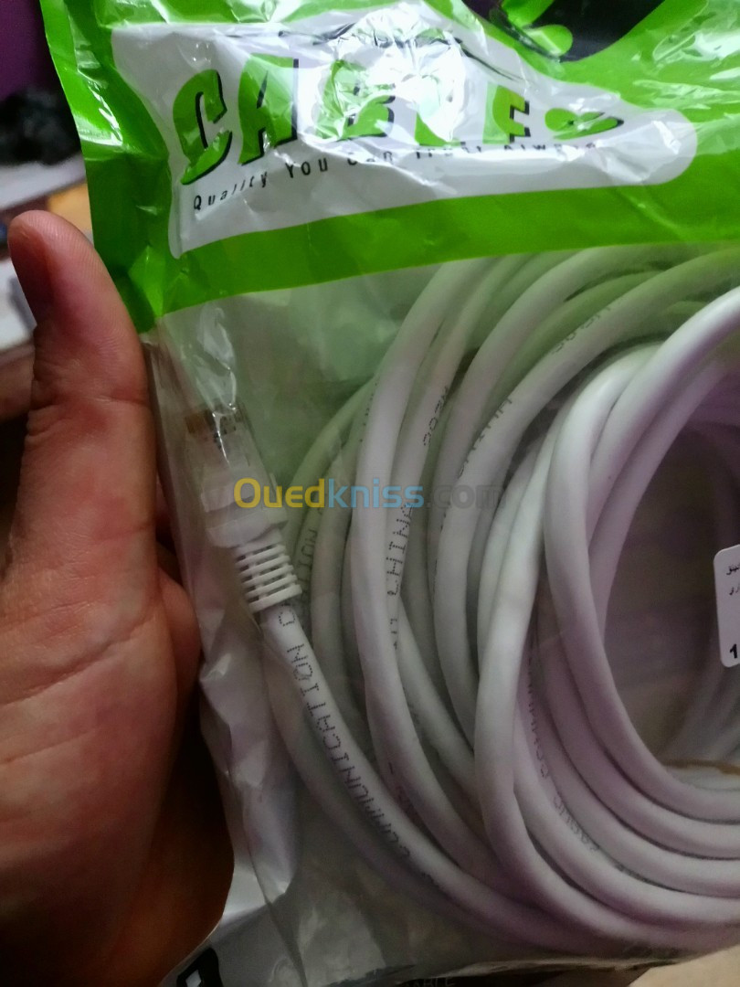 cable ethernet catégorie 6 15 MÈTRE