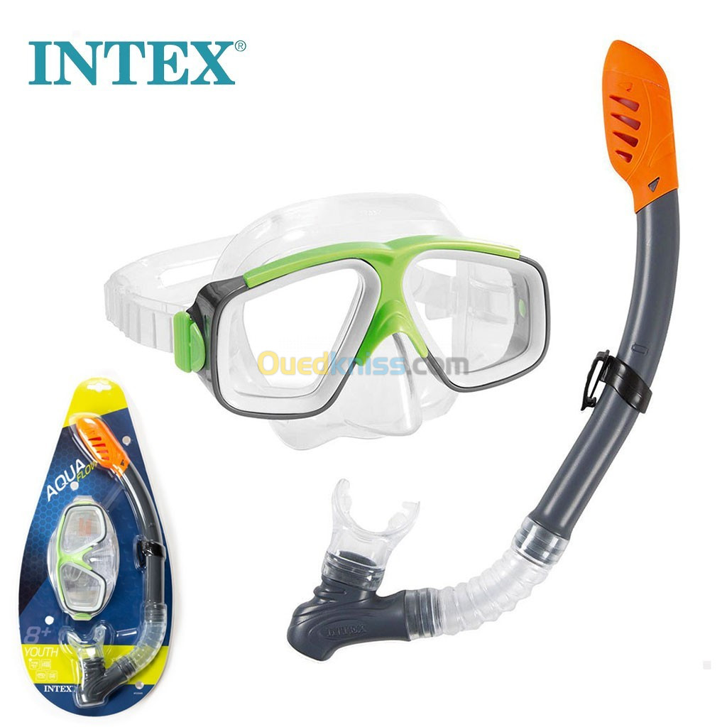    Tube et Masque Surf Rider Swim Set Intex 