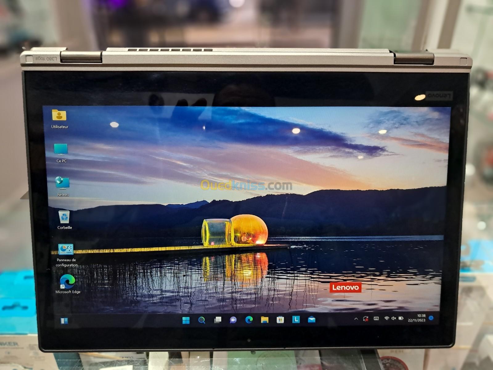 Laptop lenovo thinkpad L380 YOGA avec écran tactile neuf jamais utilisé arrivé de France 