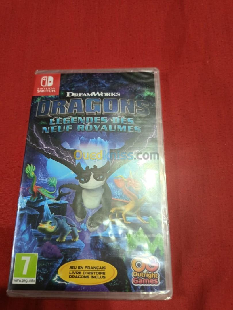 je vends le lot de jeux nintendo switch 