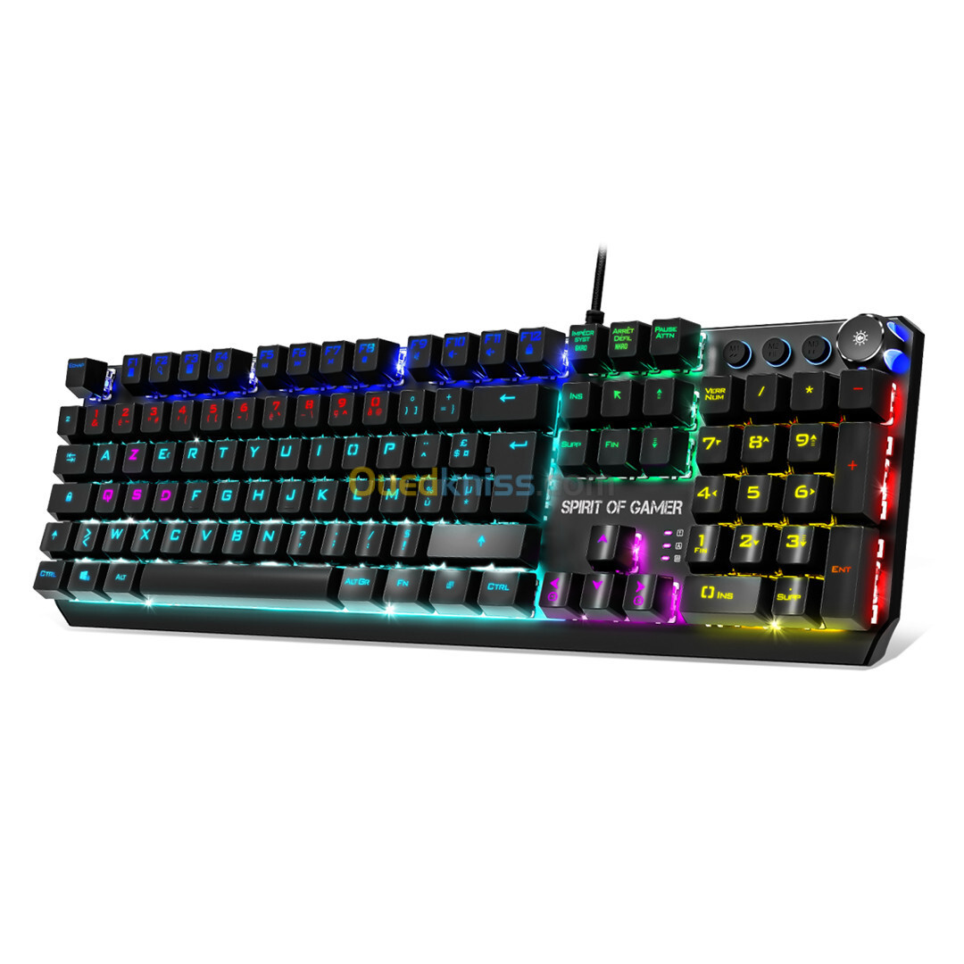 CLAVIER MECHANIQUE SOG XPERT-K400 BLUE SWITCH