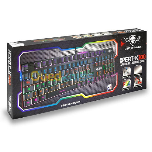 CLAVIER MECHANIQUE SOG XPERT-K300 BLUE SWITCH) 