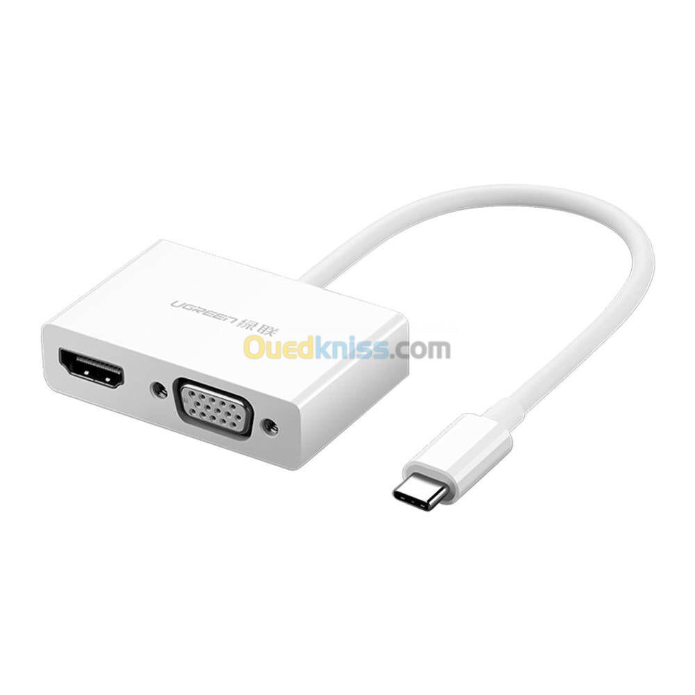 CONVERTISSEUR UGREEN USB-C HDMI-VGA 30843