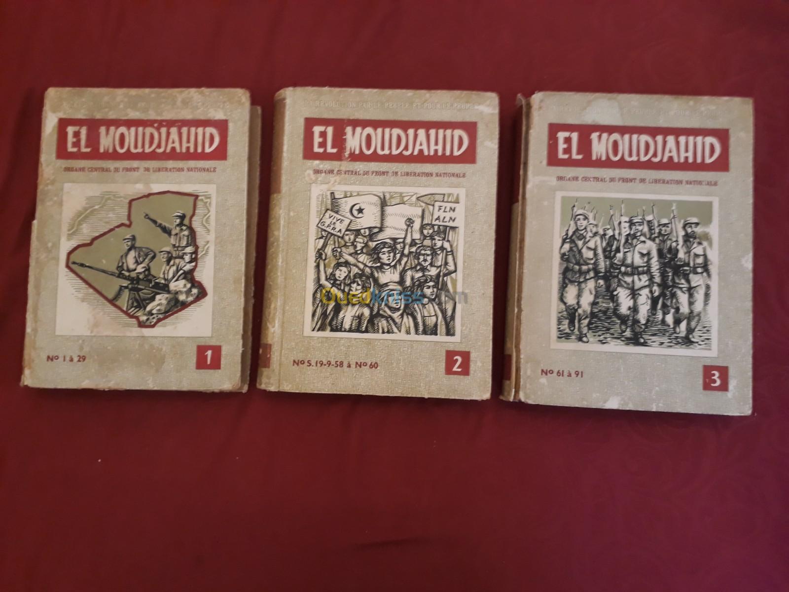 EL Moudjahid Collection en 3 Volumes