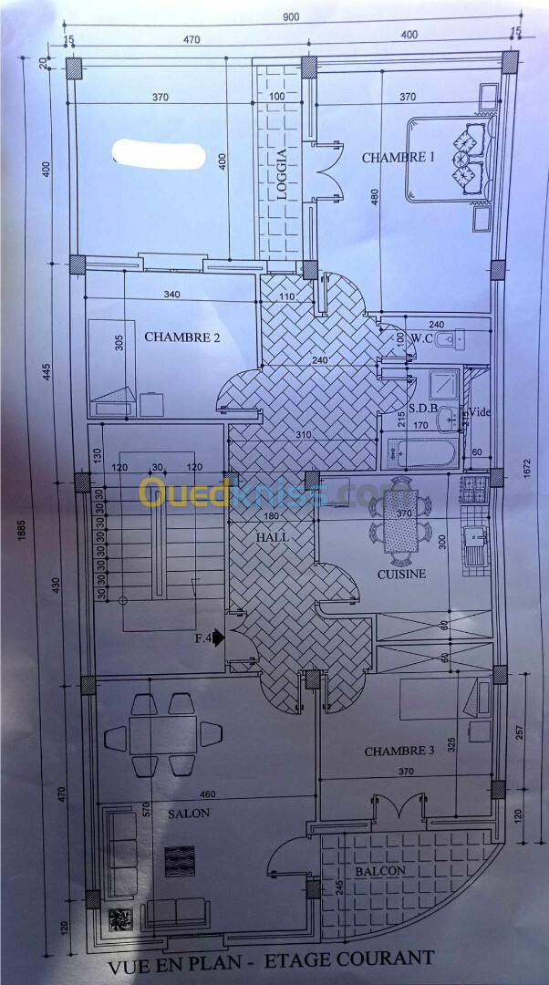 Vente Appartement F4 Jijel Jijel