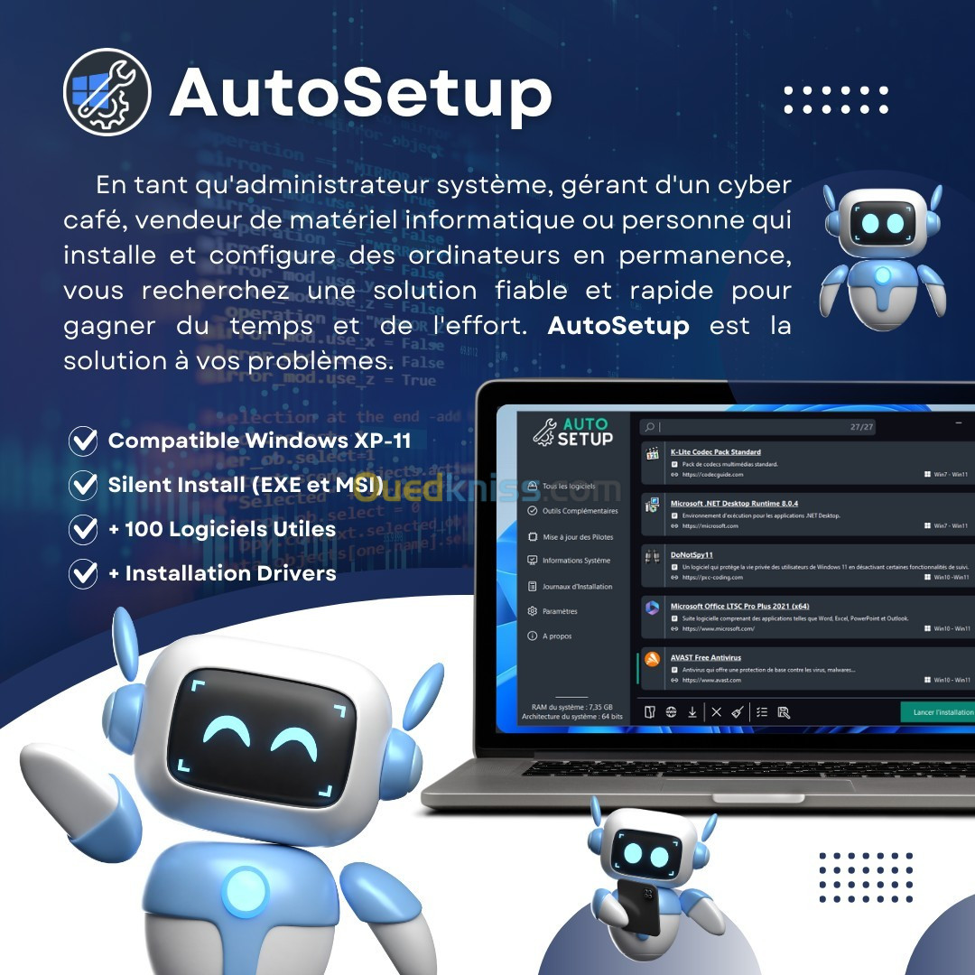 AutoSetup (Installation De Logiciels Rapide et Efficace)