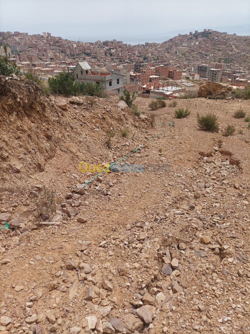 Vente Terrain Béjaïa Oued ghir