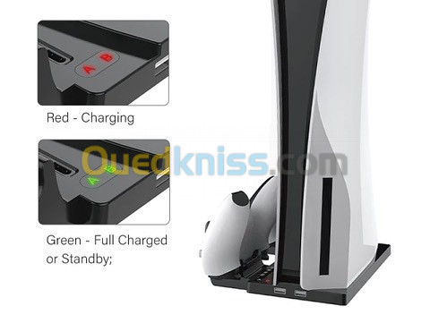 Support De Charge Et Vertical Multifonctions OTVO Pour PS5