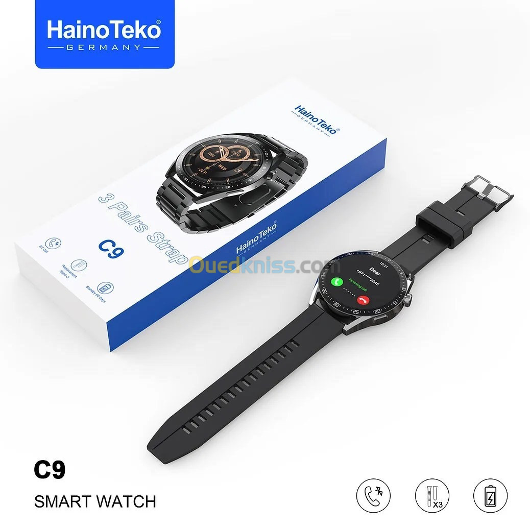 Montre Haino Teko C9 (3 Bracelets)