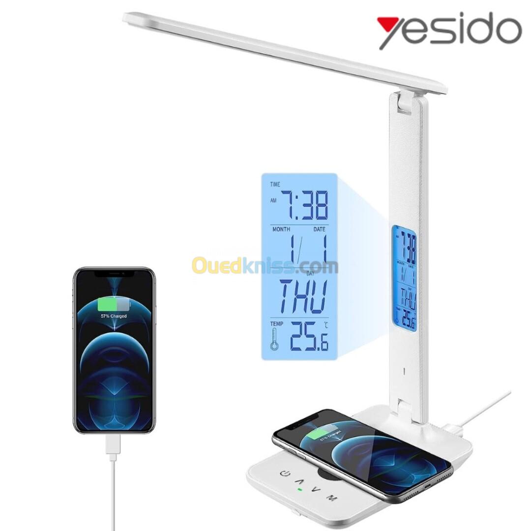 Lamp et chargeur sans fil yesido DS20