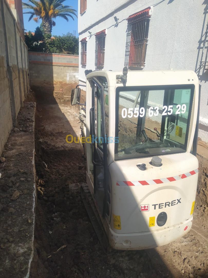 Terex Mini pelle 2018