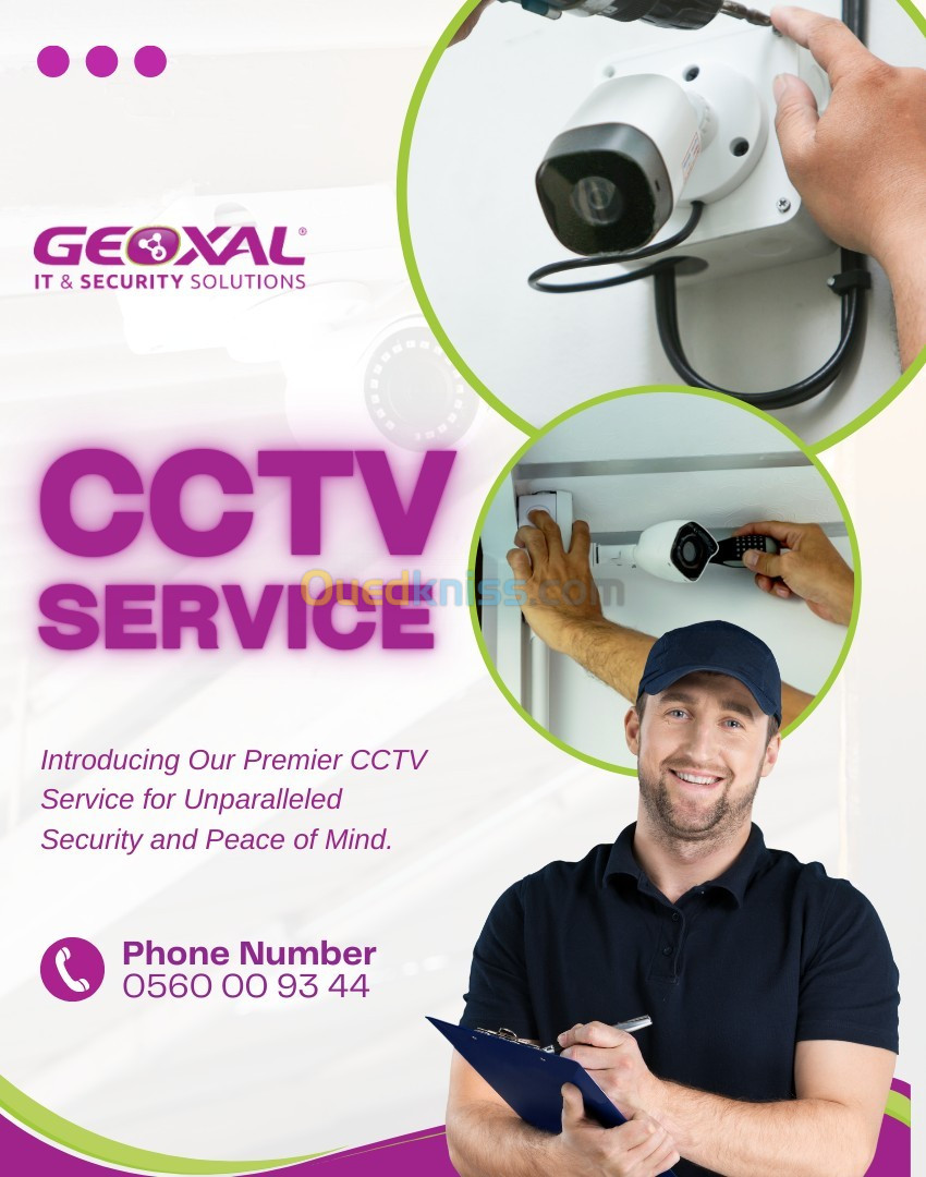 CCTV installation by GEOXAL