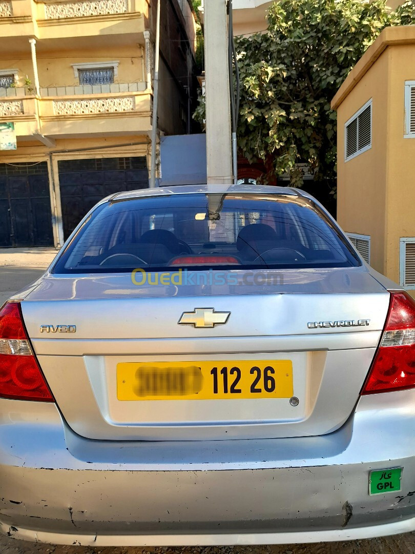 Chevrolet Aveo 4 portes 2012 