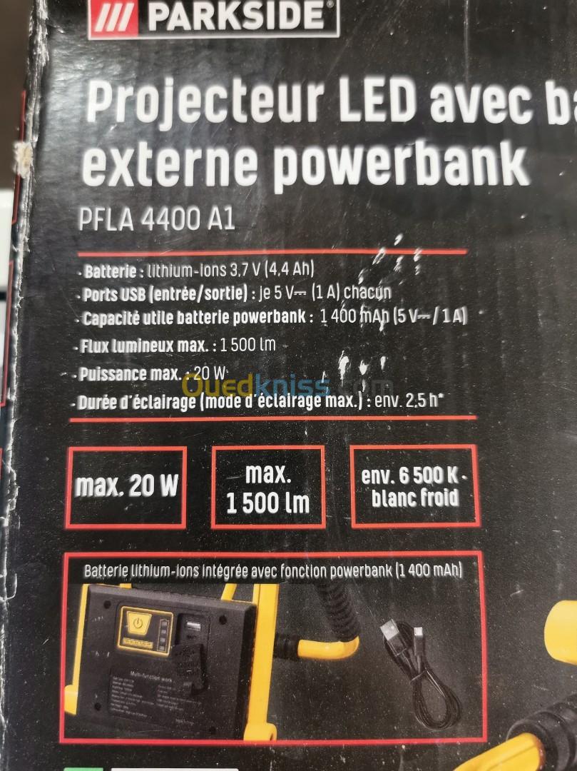 PARKSIDE® Batterie 20 V, 4 Ah » PAP 20 B3 affichage du niveau de