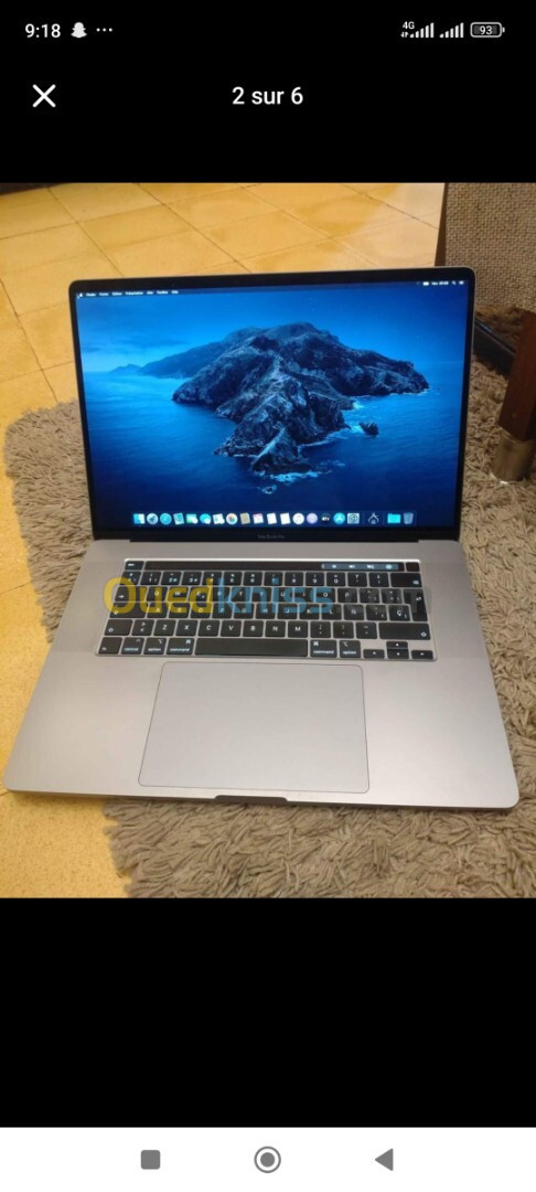 MacBook pro 2019 I9 16 pouce