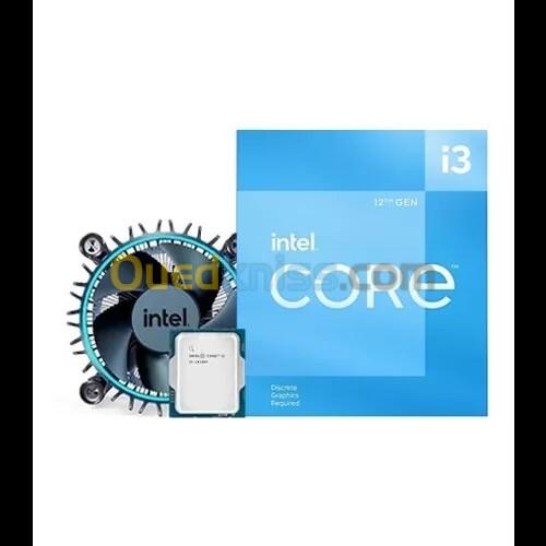 Processeur Intel Core I3-12100F - Quad- Core - 3.3 GHz - 4.3 GHz - 8-Threads Socket 1700